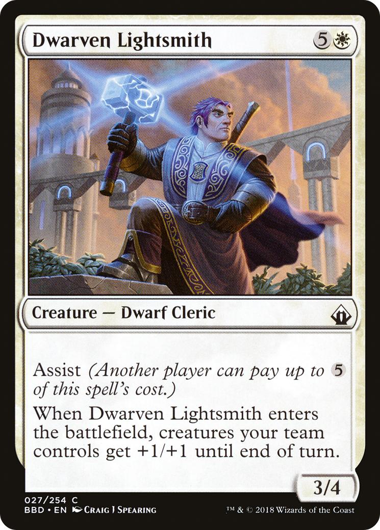 Dwarven Lightsmith [Battlebond]-1