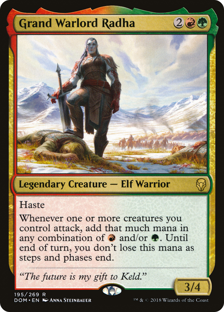 Grand Warlord Radha [Dominaria]-1