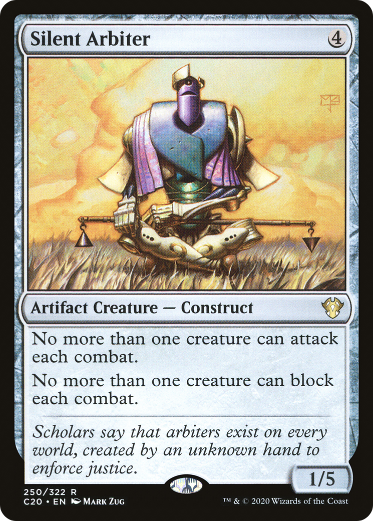 Silent Arbiter [Commander 2020]-1