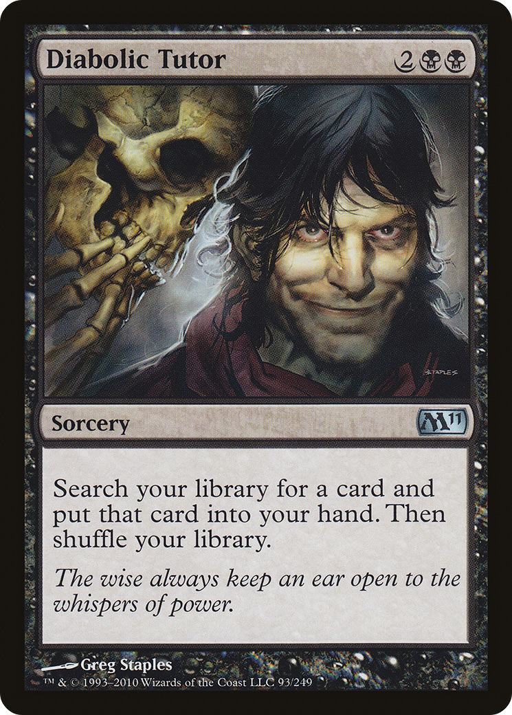 Diabolic Tutor [Magic 2011]-1
