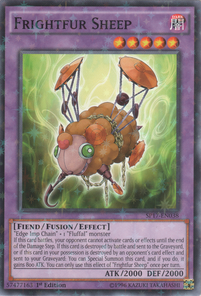 Frightfur Sheep [SP17-EN038] Starfoil Rare