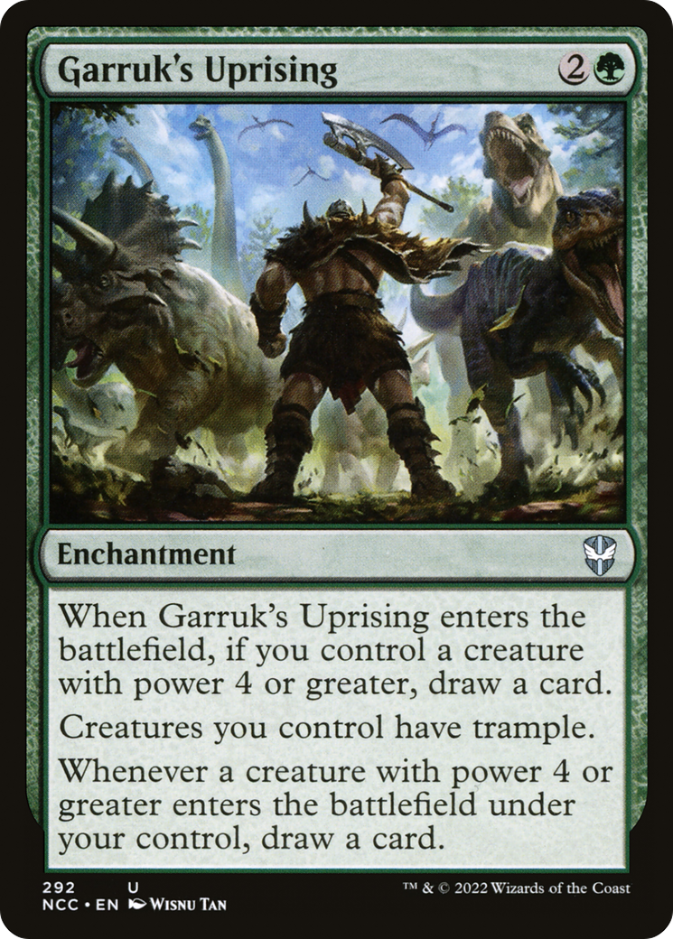 Garruk's Uprising [Streets of New Capenna Commander]-1