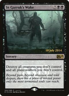 In Garruk's Wake [Magic 2015 Prerelease Promos]-1