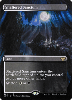 Shattered Sanctum (Borderless Alternate Art) [Innistrad: Crimson Vow]-1