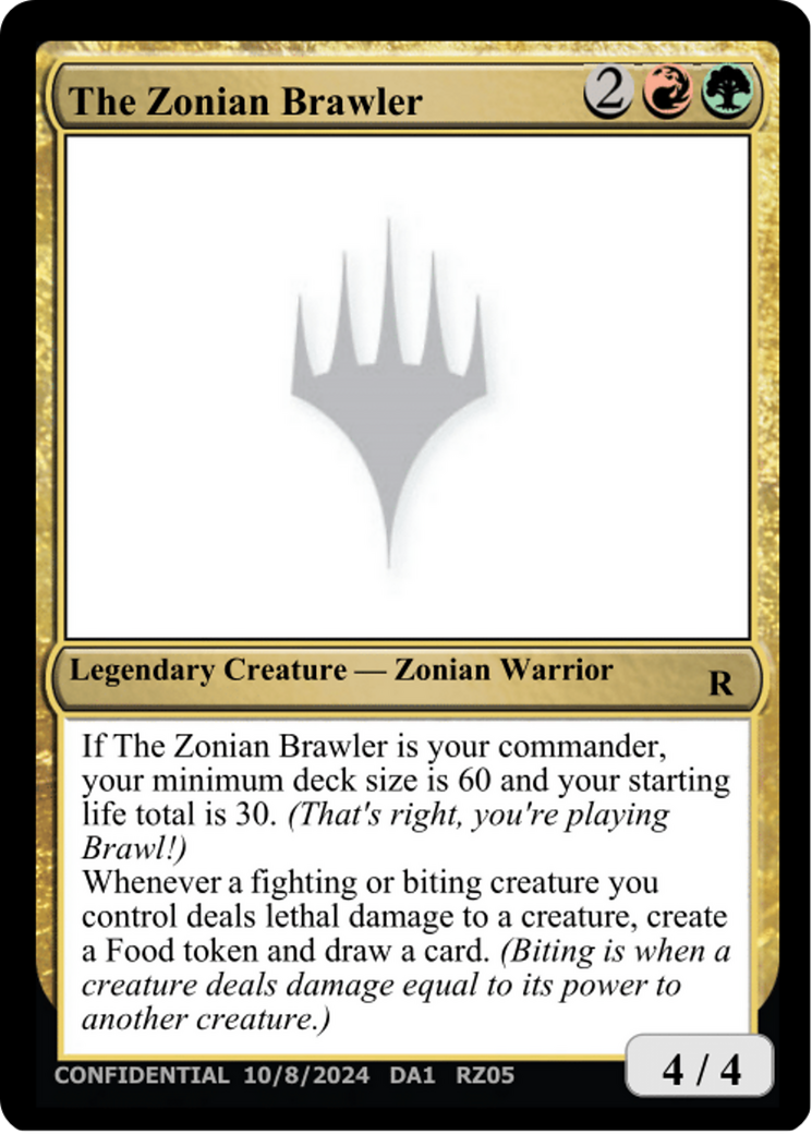 The Zonian Brawler (UNK-RZ05G) - Unknown Event-1