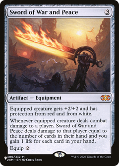 Sword of War and Peace [The List]-1