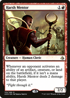 Harsh Mentor [Amonkhet Prerelease Promos]-1