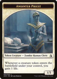 Anointer Priest Token [Amonkhet Tokens]-1
