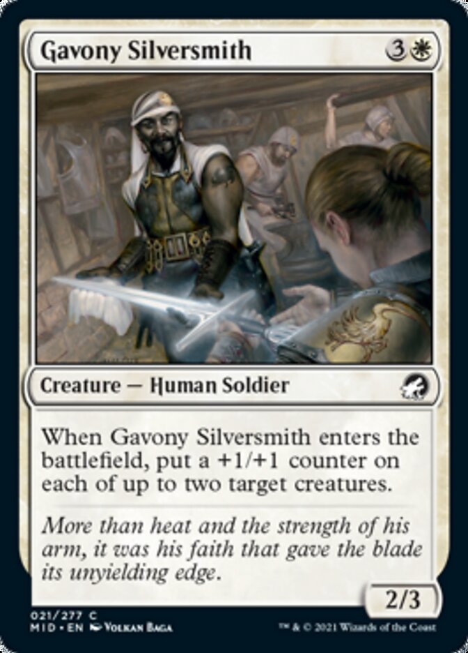 Gavony Silversmith [Innistrad: Midnight Hunt]-1