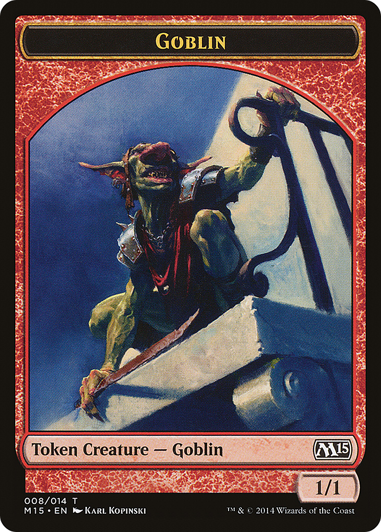 Goblin Token [Magic 2015 Tokens]-1