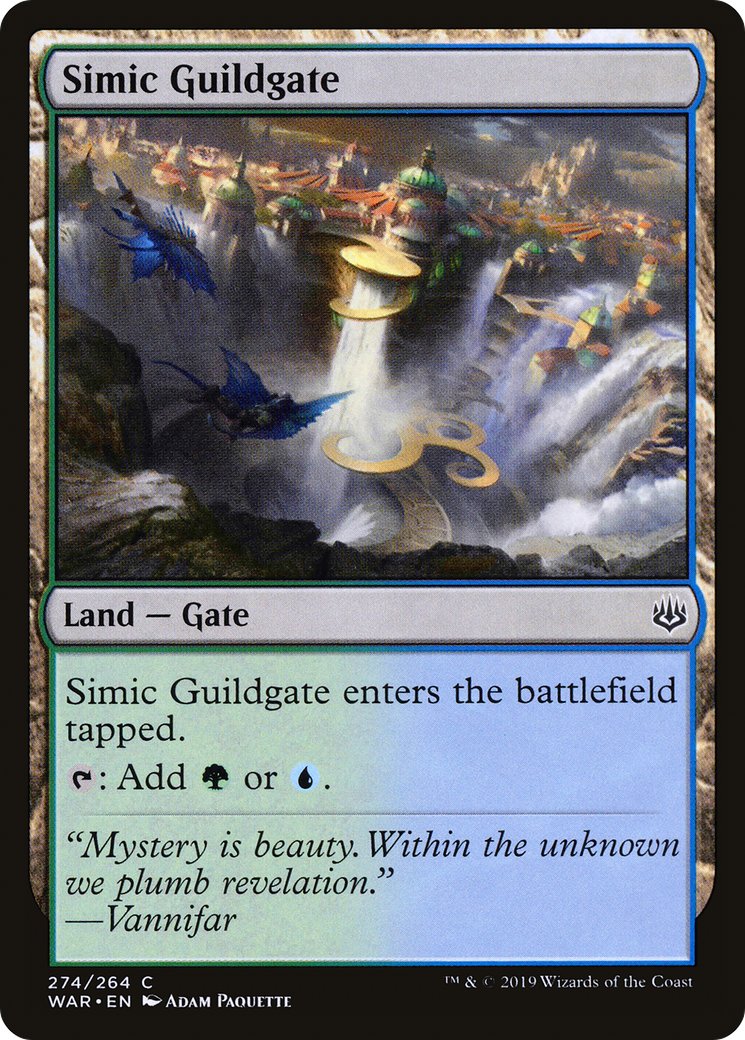 Simic Guildgate [War of the Spark]-1