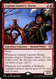 Captain Lannery Storm [Dominaria United Commander]-1