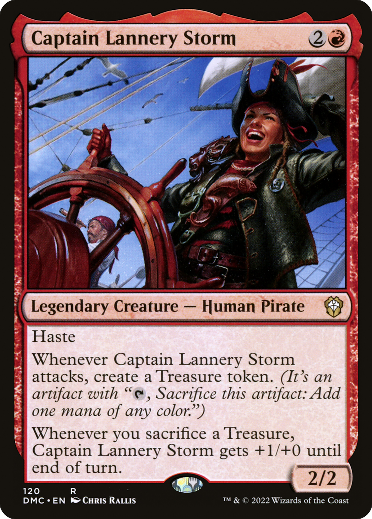 Captain Lannery Storm [Dominaria United Commander]-1