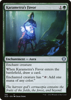 Karametra's Favor [Starter Commander Decks]-1