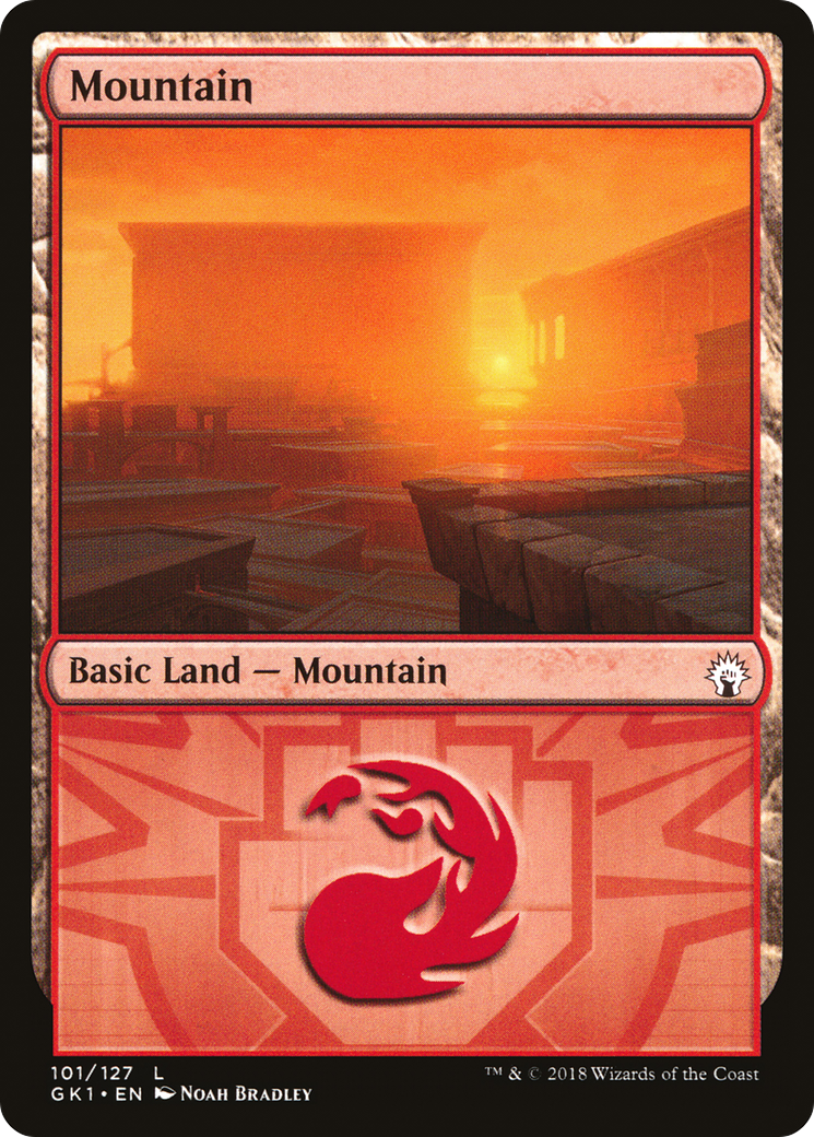 Mountain (101) [Guilds of Ravnica Guild Kit]-1