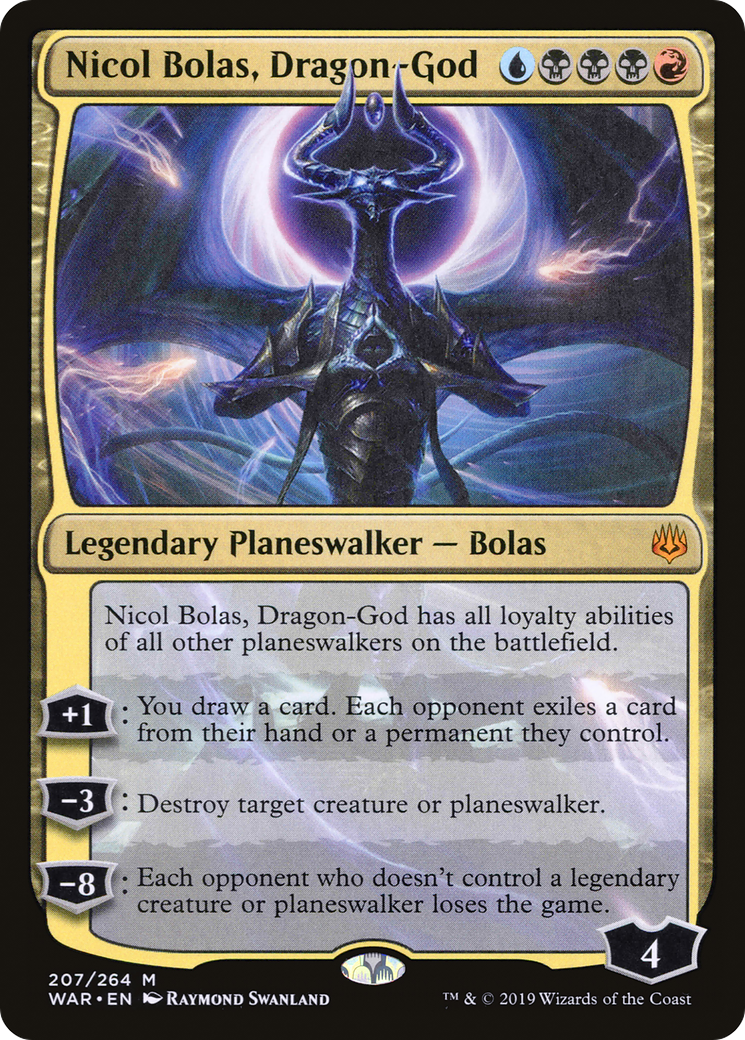 Nicol Bolas, Dragon-God [War of the Spark]-1