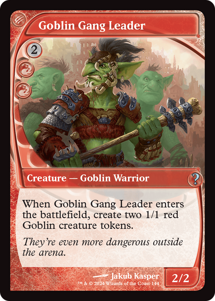 Goblin Gang Leader (Future Sight) [Mystery Booster 2]-1