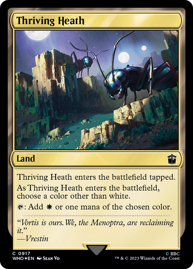 Thriving Heath (Surge Foil) [Doctor Who]-1