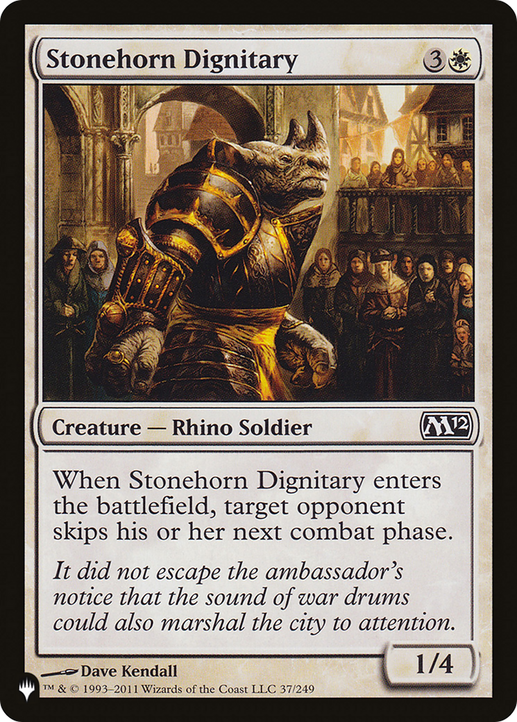 Stonehorn Dignitary [The List]-1