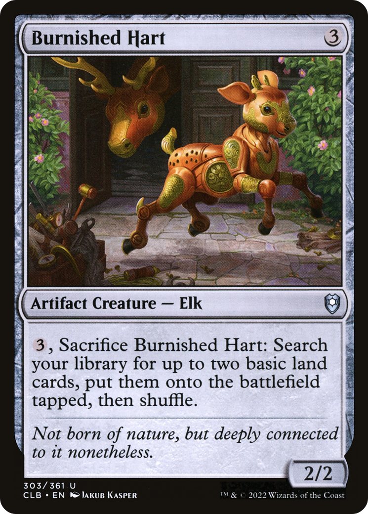 Burnished Hart [Commander Legends: Battle for Baldur's Gate]-1