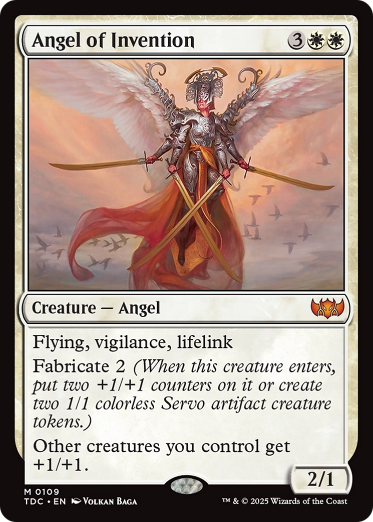 Angel of Invention [Tarkir: Dragonstorm Commander]-1
