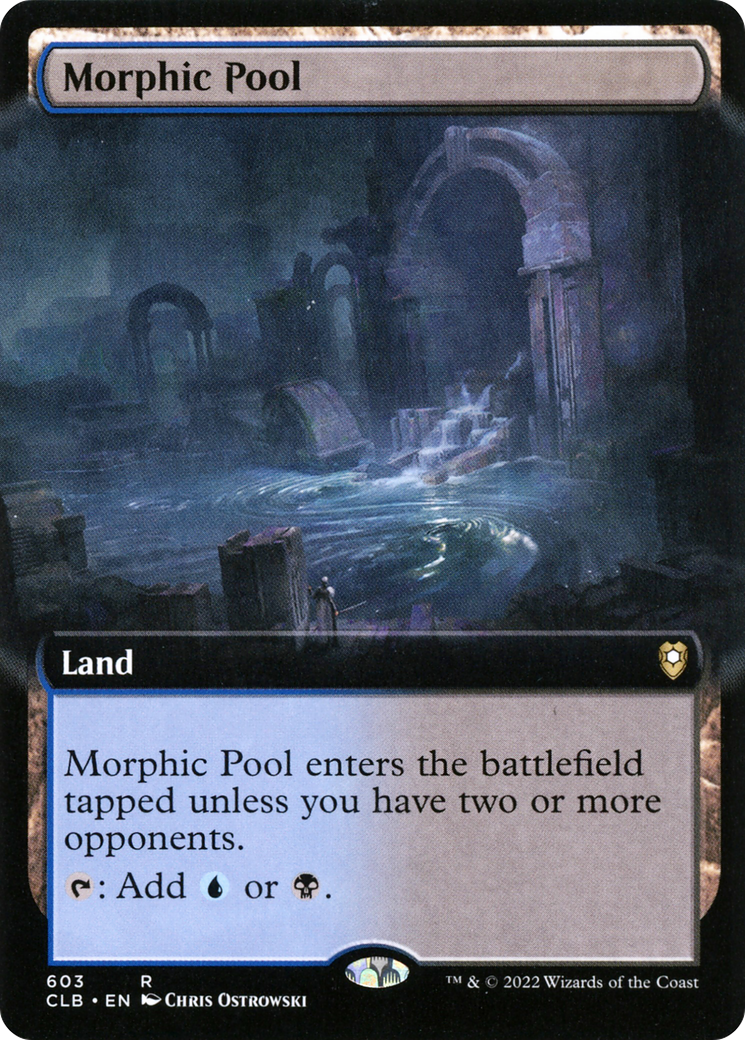 Morphic Pool (Extended Art) [Commander Legends: Battle for Baldur's Gate]-1