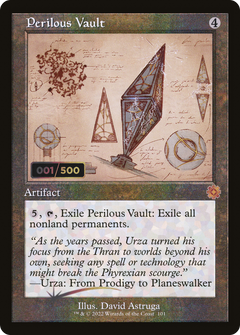 Perilous Vault (Retro Schematic) (Serialized) [The Brothers' War Retro Artifacts]-1