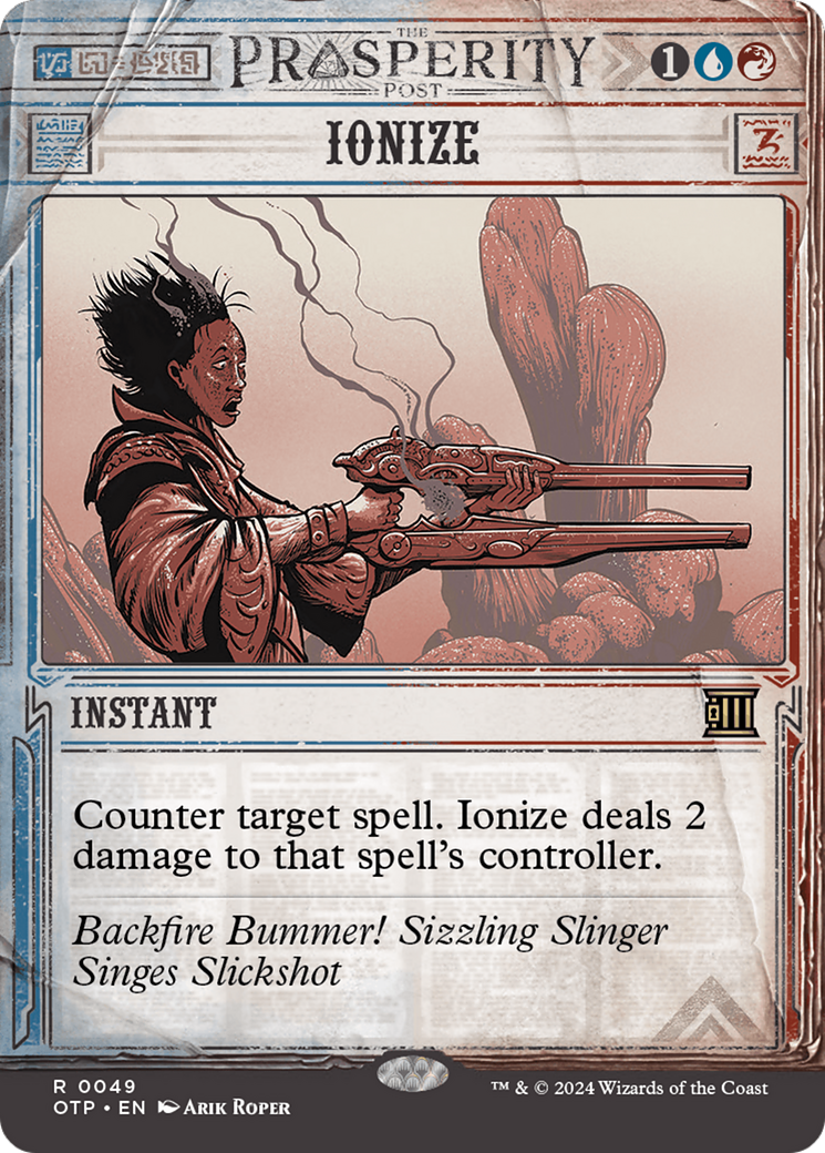 Ionize [Outlaws of Thunder Junction: Breaking News]-1