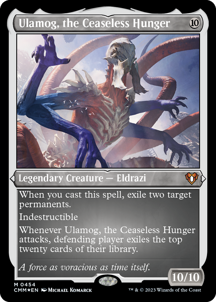 Ulamog, the Ceaseless Hunger (CMM-454) - Commander Masters Etched Foil-1