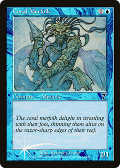 Coral Merfolk [Seventh Edition]-1