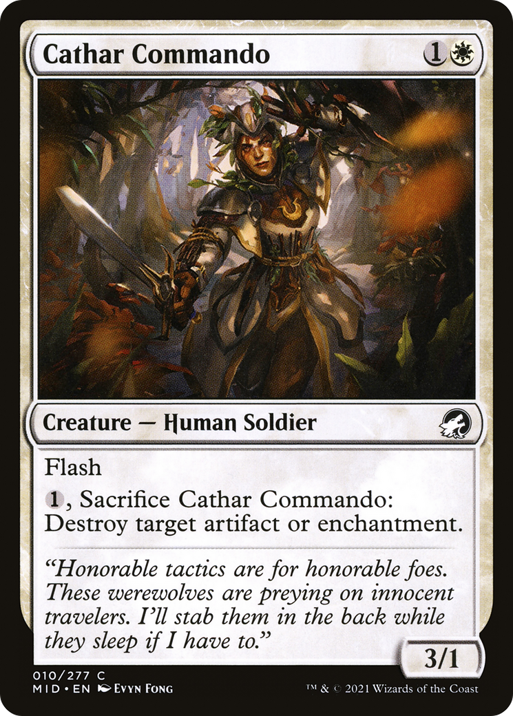 Cathar Commando [Innistrad: Midnight Hunt]-1