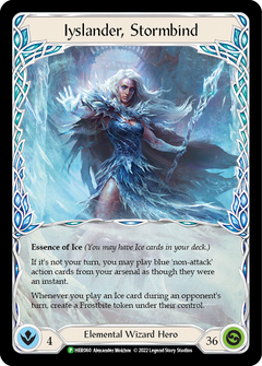 Iyslander, Stormbind [HER060] (Promo)  Cold Foil-1