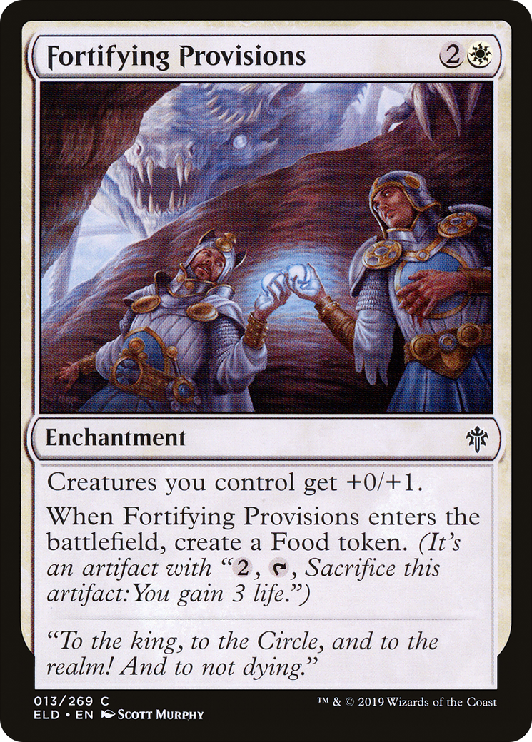 Fortifying Provisions [Throne of Eldraine]-1