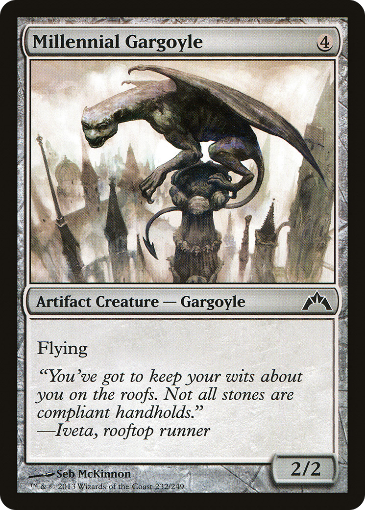 Millennial Gargoyle [Gatecrash]-1