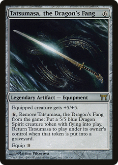 Tatsumasa, the Dragon's Fang [Champions of Kamigawa]-1