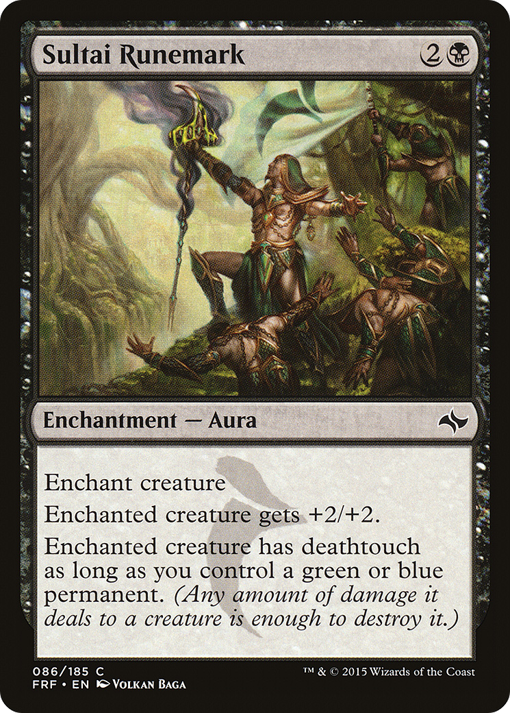Sultai Runemark [Fate Reforged]-1