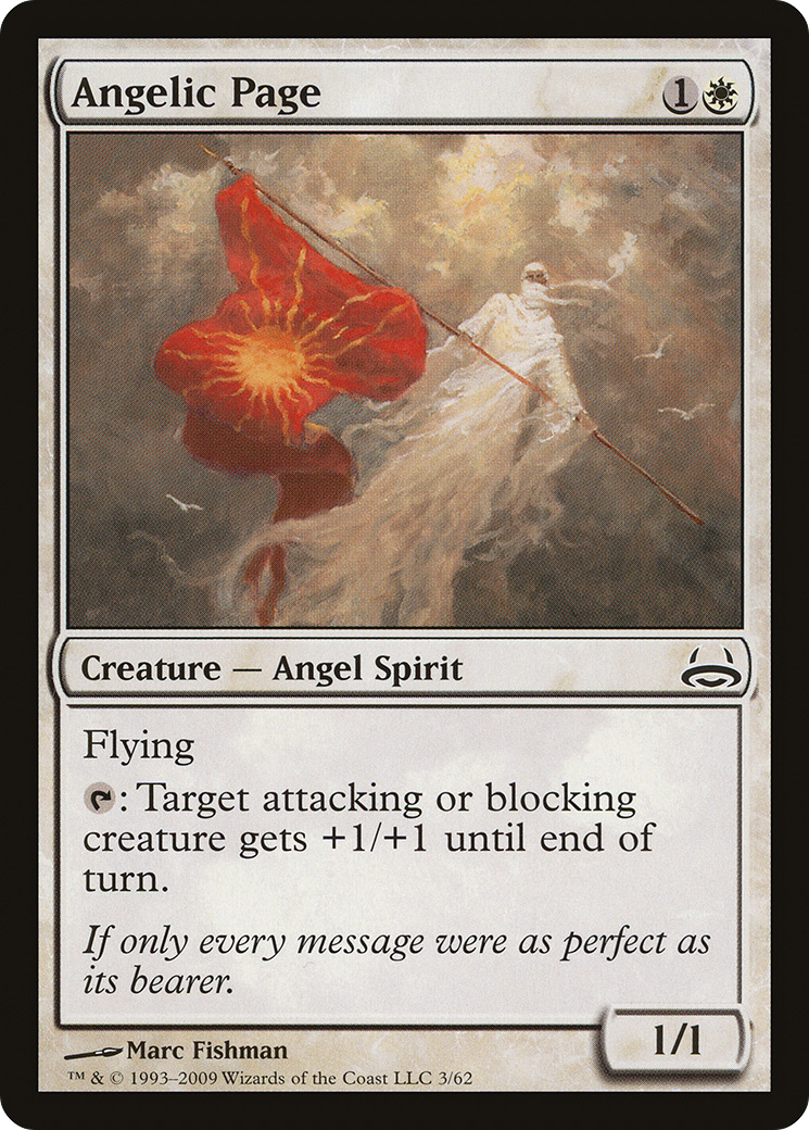 Angelic Page [Duel Decks: Divine vs. Demonic]-1