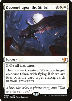 Descend upon the Sinful [Commander 2020]-1