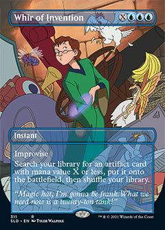 Whir of Invention (Borderless) [Secret Lair Drop Series]-1