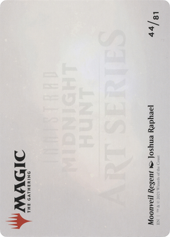 Moonveil Regent // Moonveil Regent (AMID-044) - Midnight Hunt Art Series (Borderless)-2
