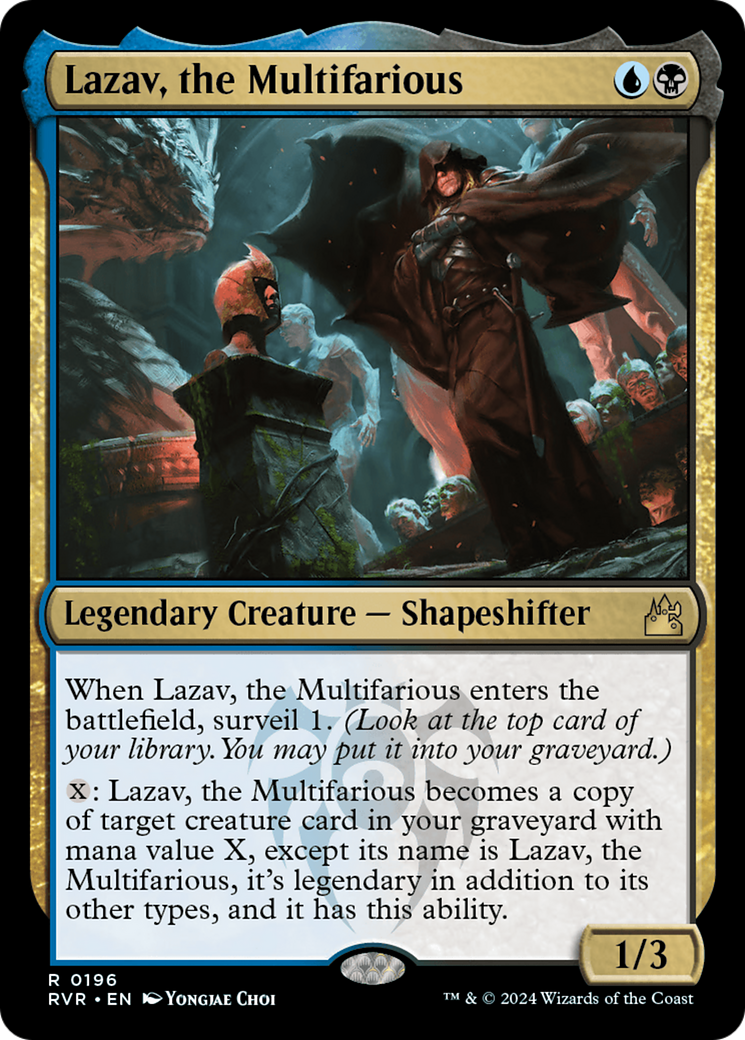 Lazav, the Multifarious [Ravnica Remastered]-1