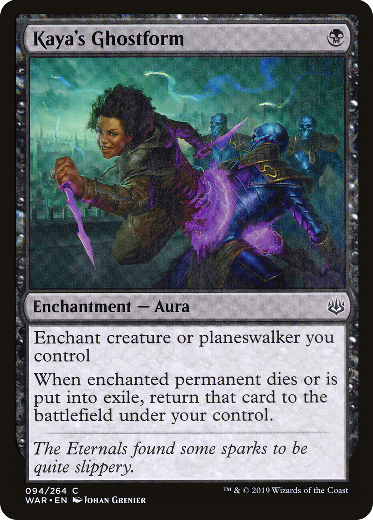 Kaya's Ghostform [War of the Spark]-1