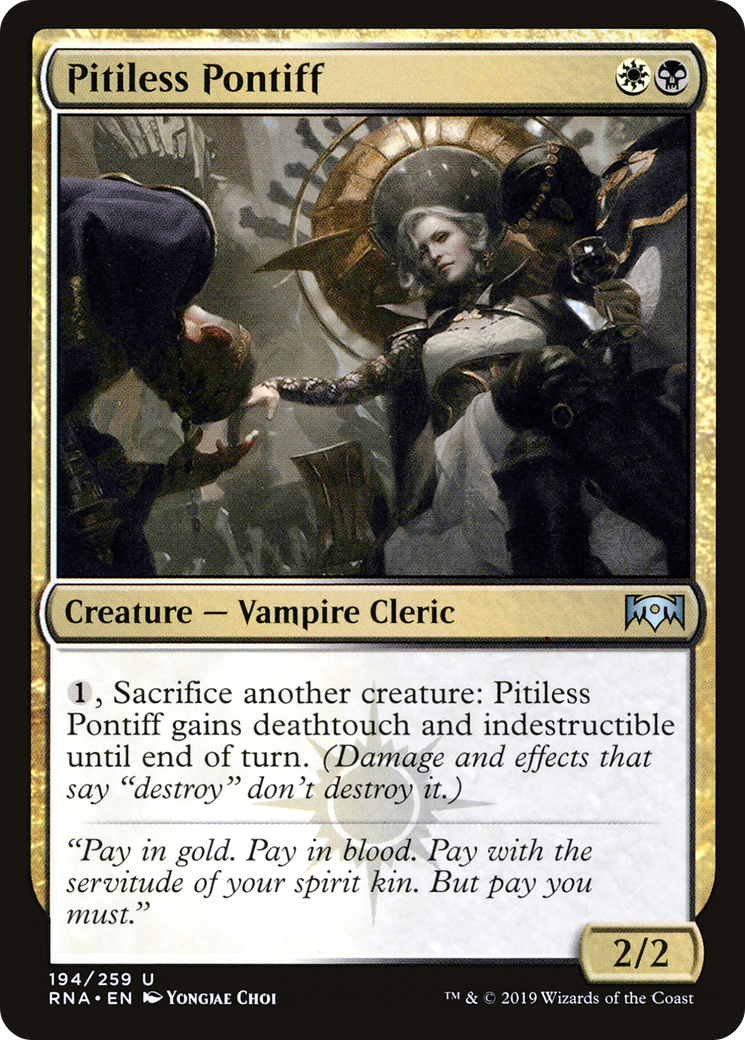 Pitiless Pontiff [Ravnica Allegiance]-1