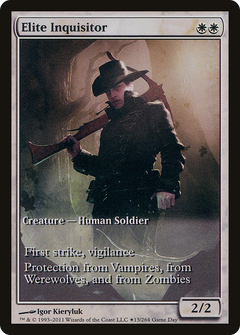 Elite Inquisitor (Game Day) [Innistrad Promos]-1