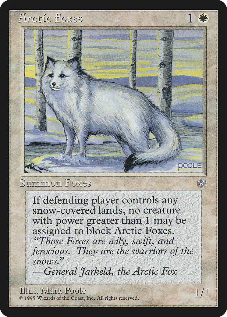 Arctic Foxes [Ice Age]-1