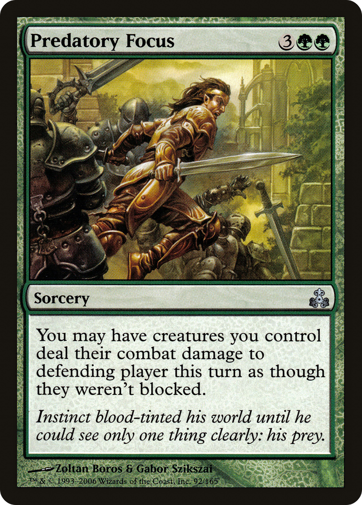 Predatory Focus [Guildpact]-1