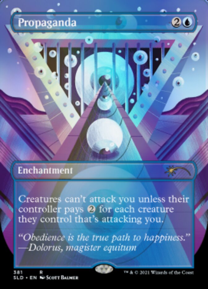 Propaganda // Propaganda (Borderless) [Secret Lair Drop Series]-1