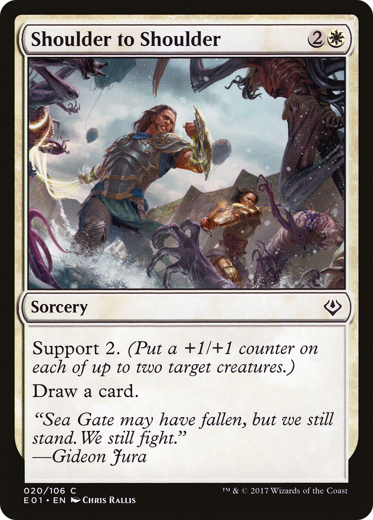 Shoulder to Shoulder [Archenemy: Nicol Bolas]-1