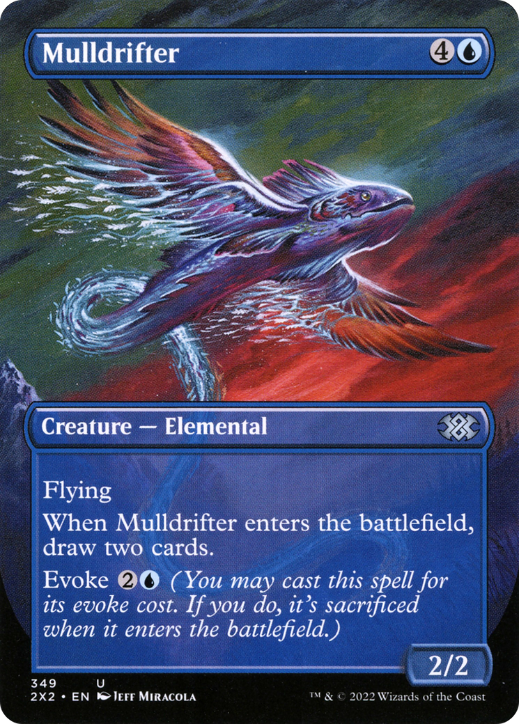 Mulldrifter (Borderless Alternate Art) [Double Masters 2022]-1