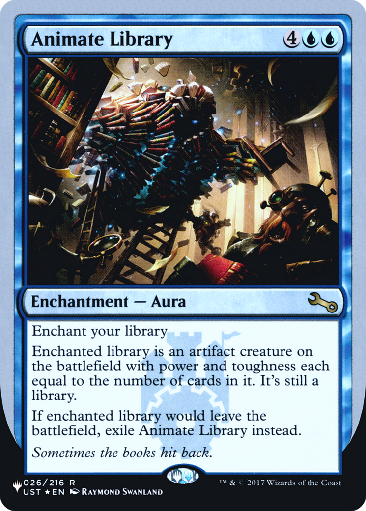 Animate Library (Unfinity Foil Edition) [The List]-1